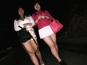 日焼け×もち肌×すけべギャルナンパ はみ尻ミニスカギャルは超ヤリマン×2 サンプル動画サムネイル